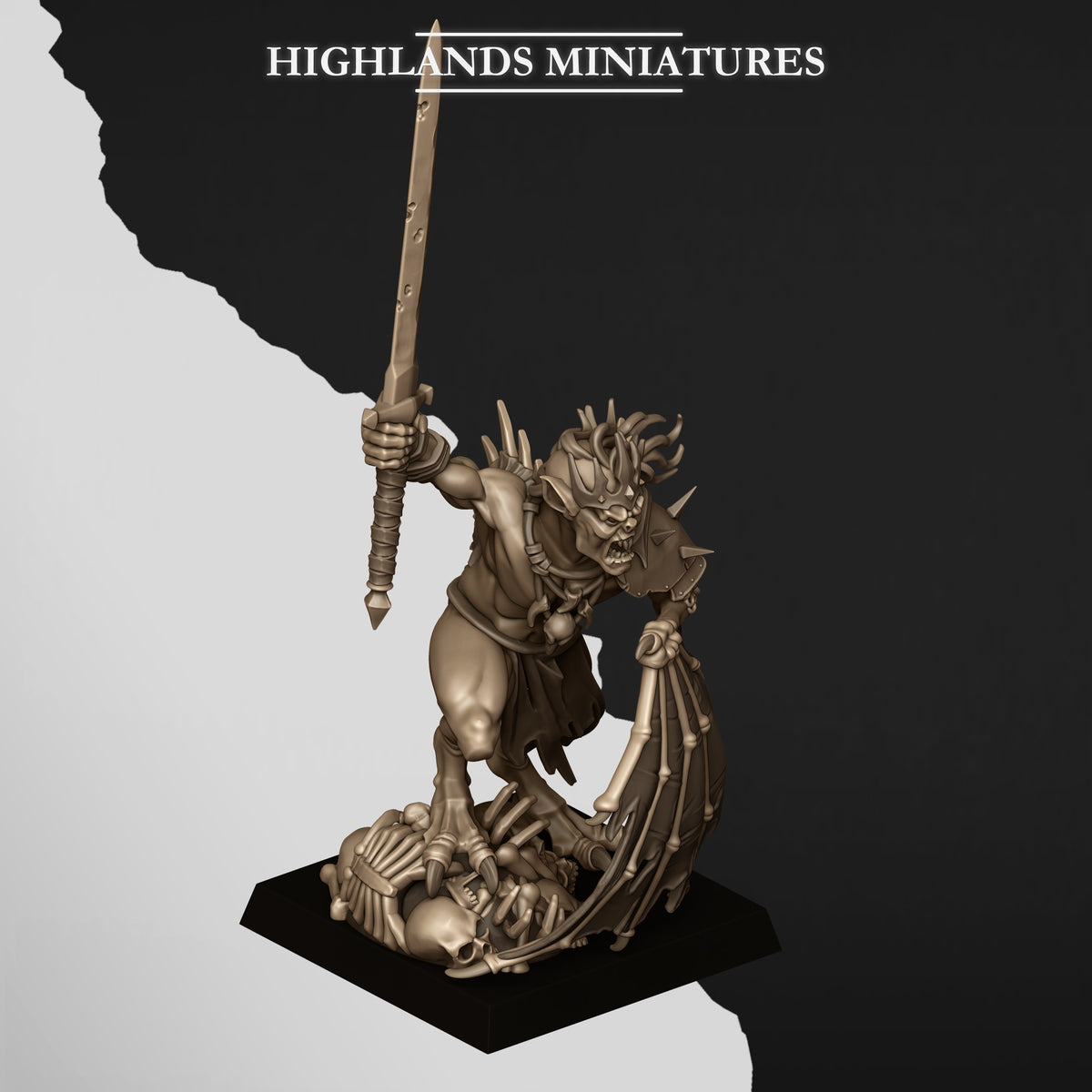 Ghoul King by Highland Miniatures
