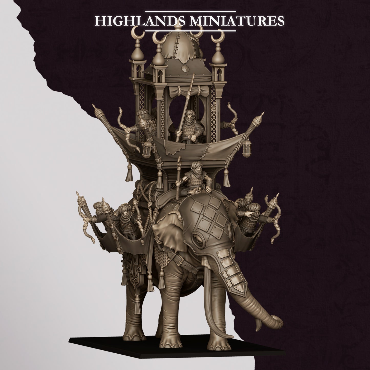 Hobgoblin War Elephant from Sons of Marduk by Highland Miniatures