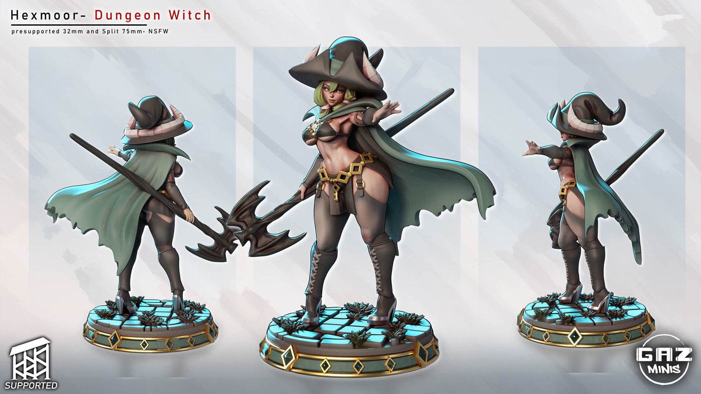 Hexmoor – Dungeon Witch by Gaz Minis