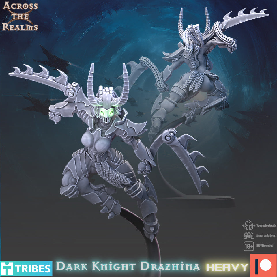 Dark Knight Drazhina by Across the Realms Miniatures