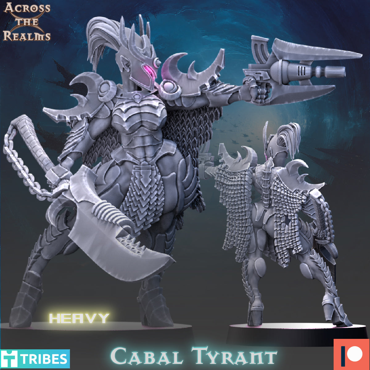 Cabal Tyrant by Across the Realms Miniatures