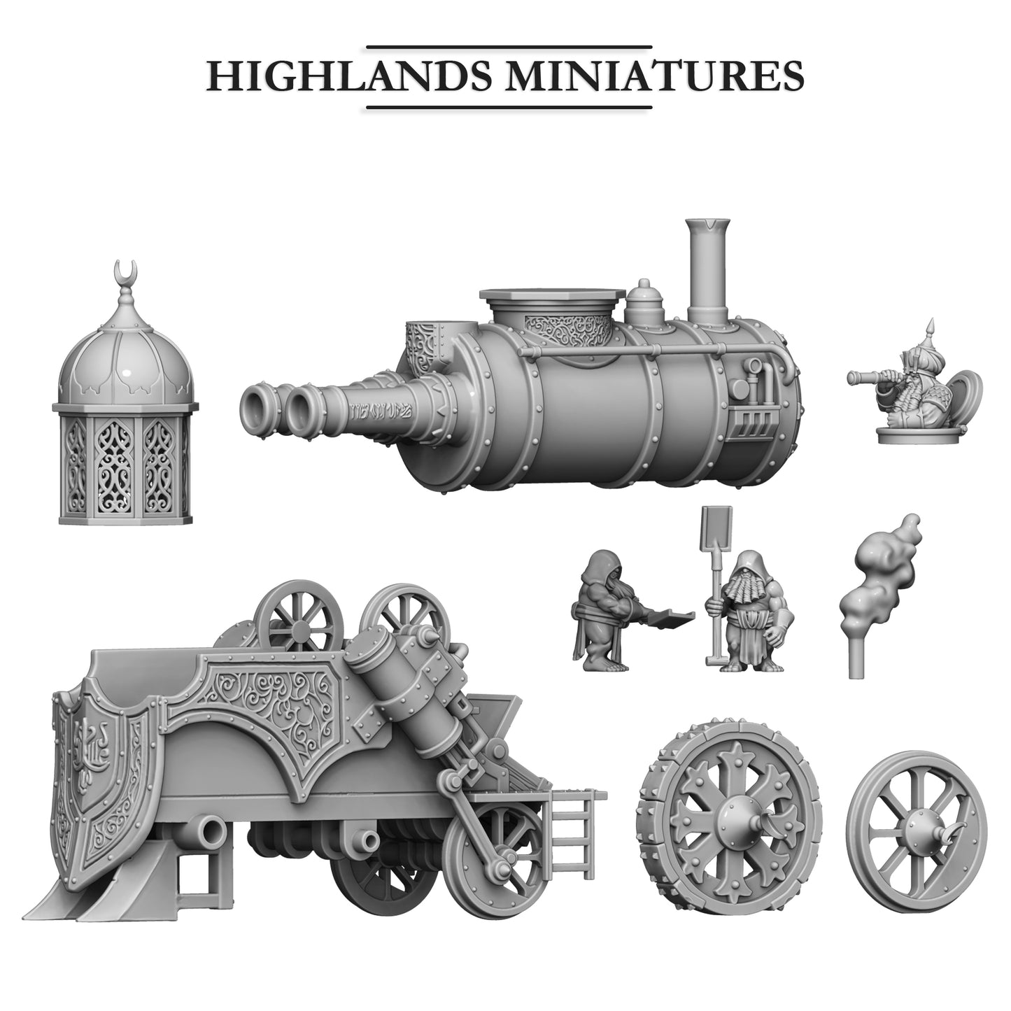 Sons of Marduk Iron Engine by Highland Miniatures