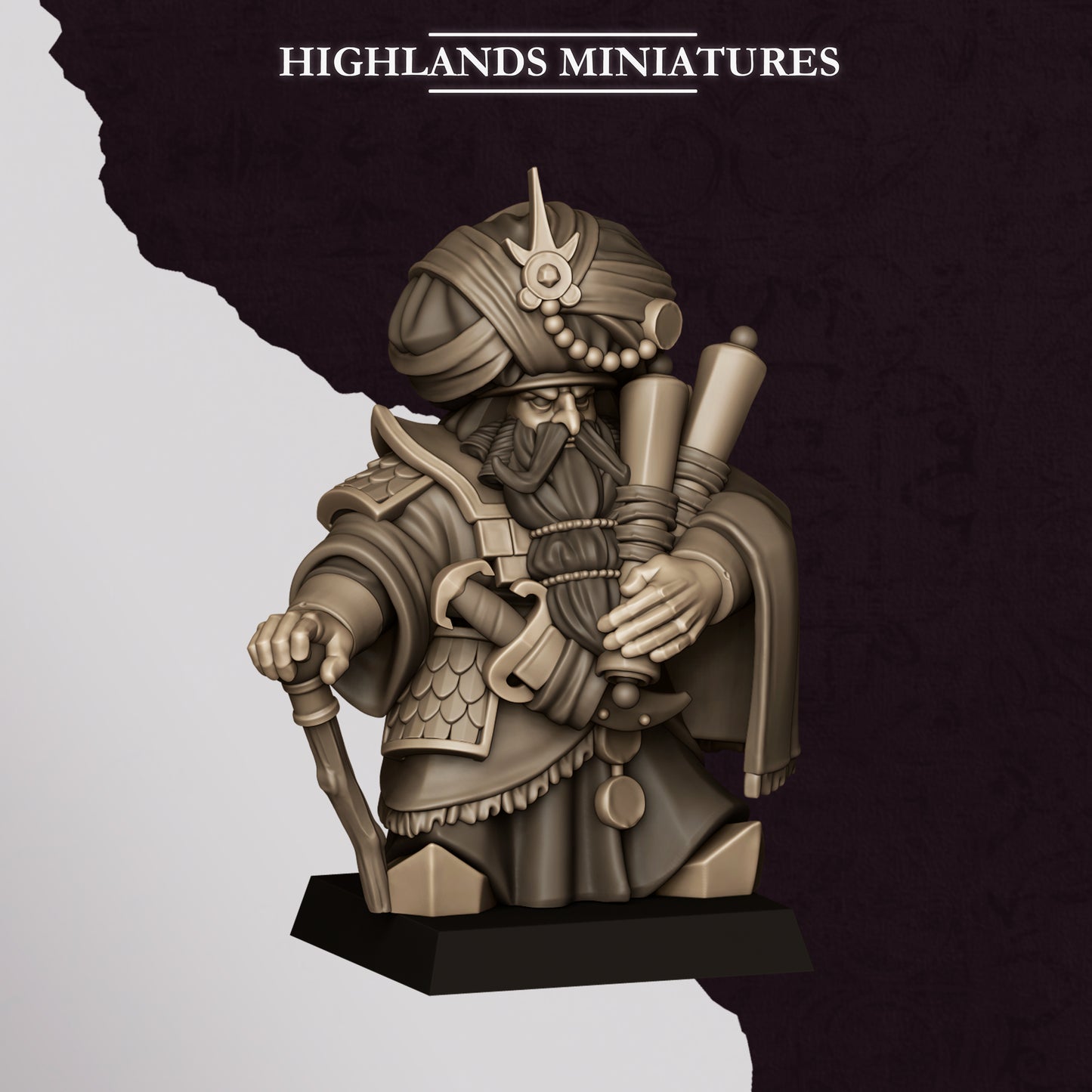 Marduk Sorcerer from Sons of Marduk by Highland Miniatures
