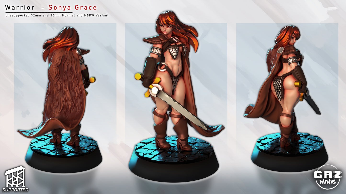 Warrior – Sonya Grace by Gaz Minis