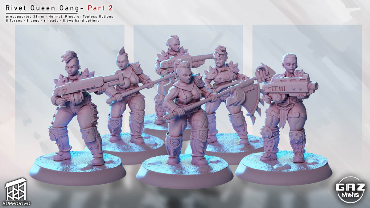 Rivet Queen Gang – Part 2 by Gaz Minis