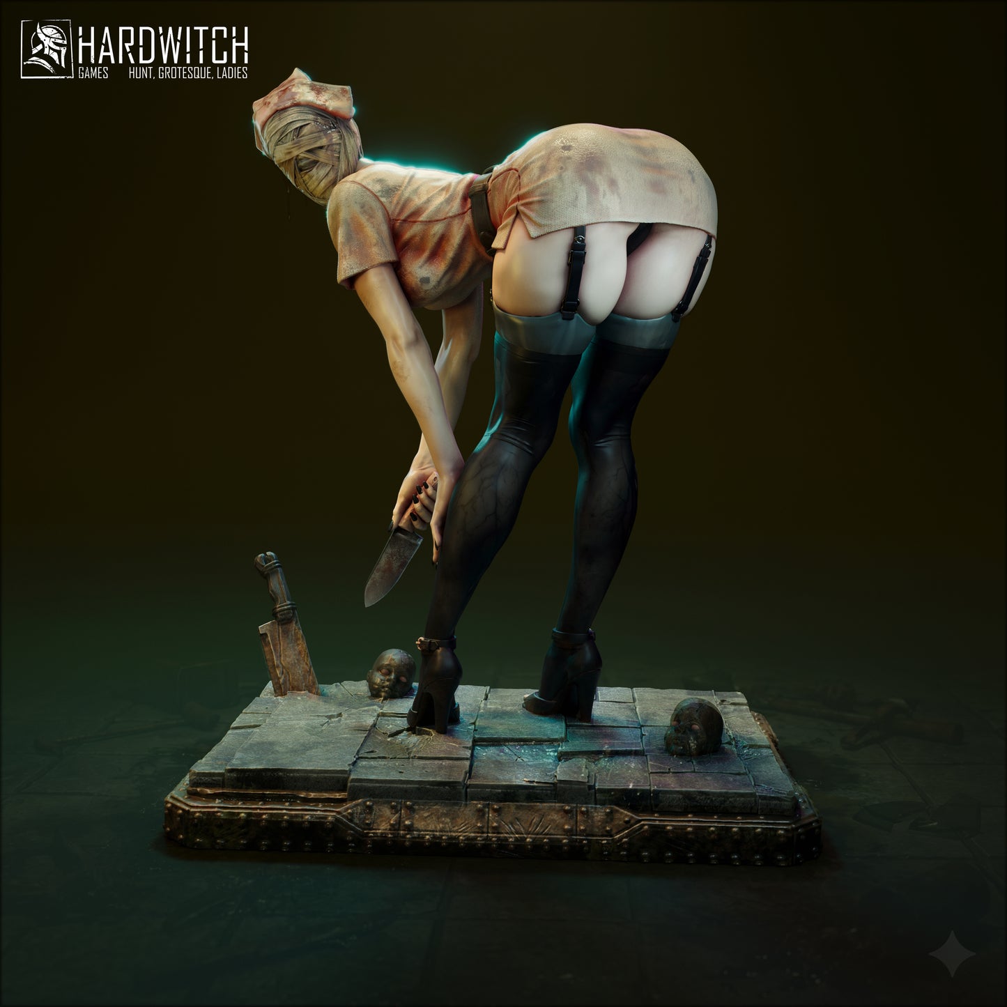 Abyssal Nurse by Hardwitch Games Miniatures