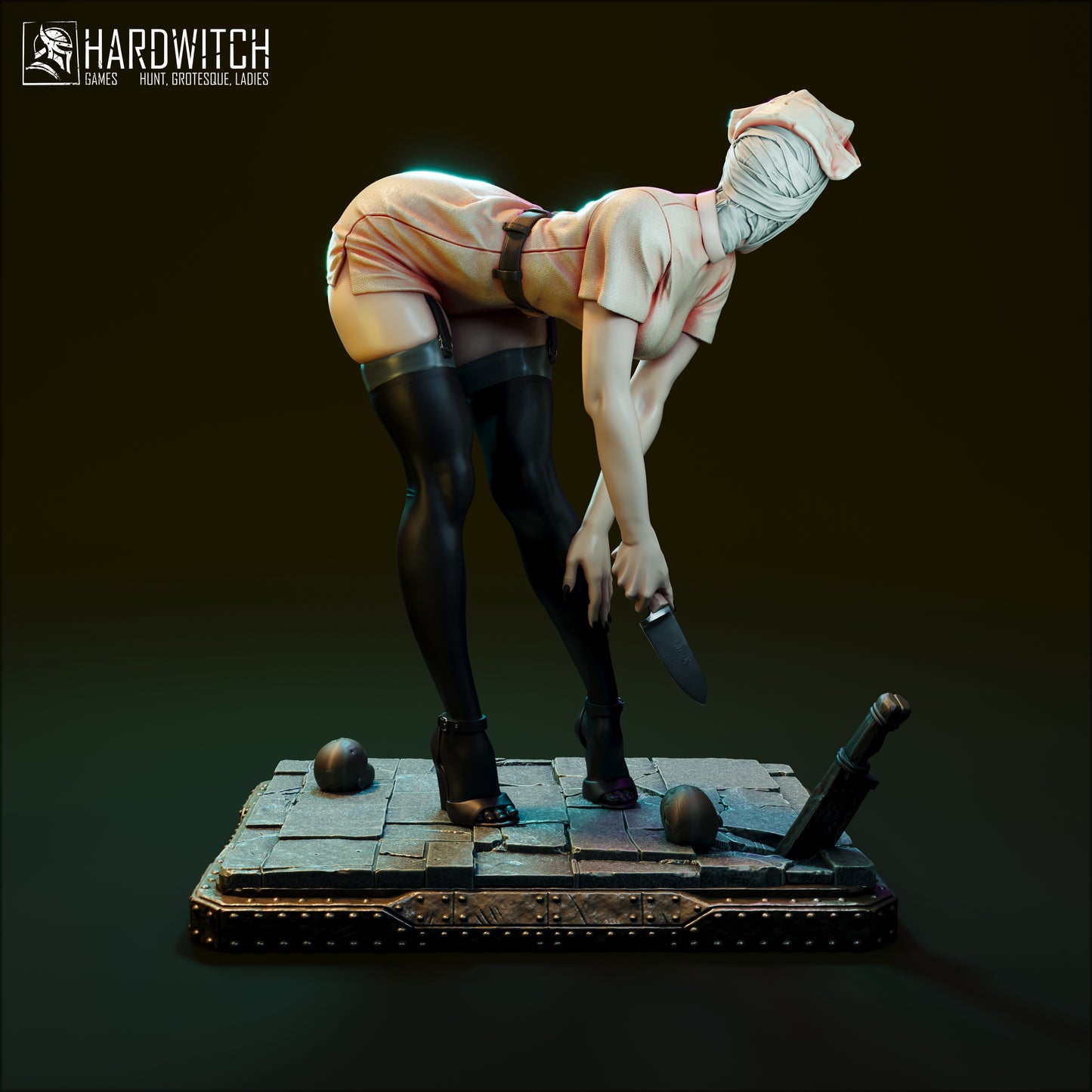 Abyssal Nurse by Hardwitch Games Miniatures