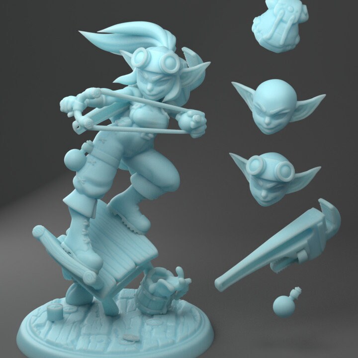 Knox Goblin Alchemist by Twin Goddess Miniatures