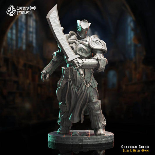 Guardian Golem from "The Imposter Mage" by Crippled God Foundry Miniatures