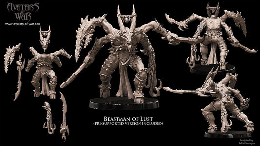 Beastman Lord of Lust by Avatars of War Miniatures