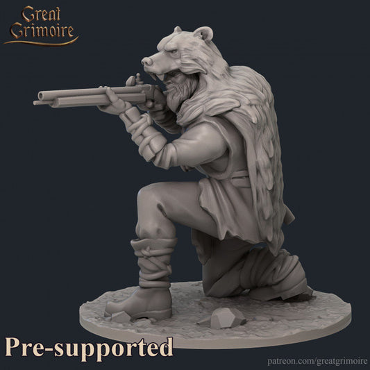 Jager Brothers Huntsmen from "Grimm Tales" by Great Grimoire Miniatures RPG