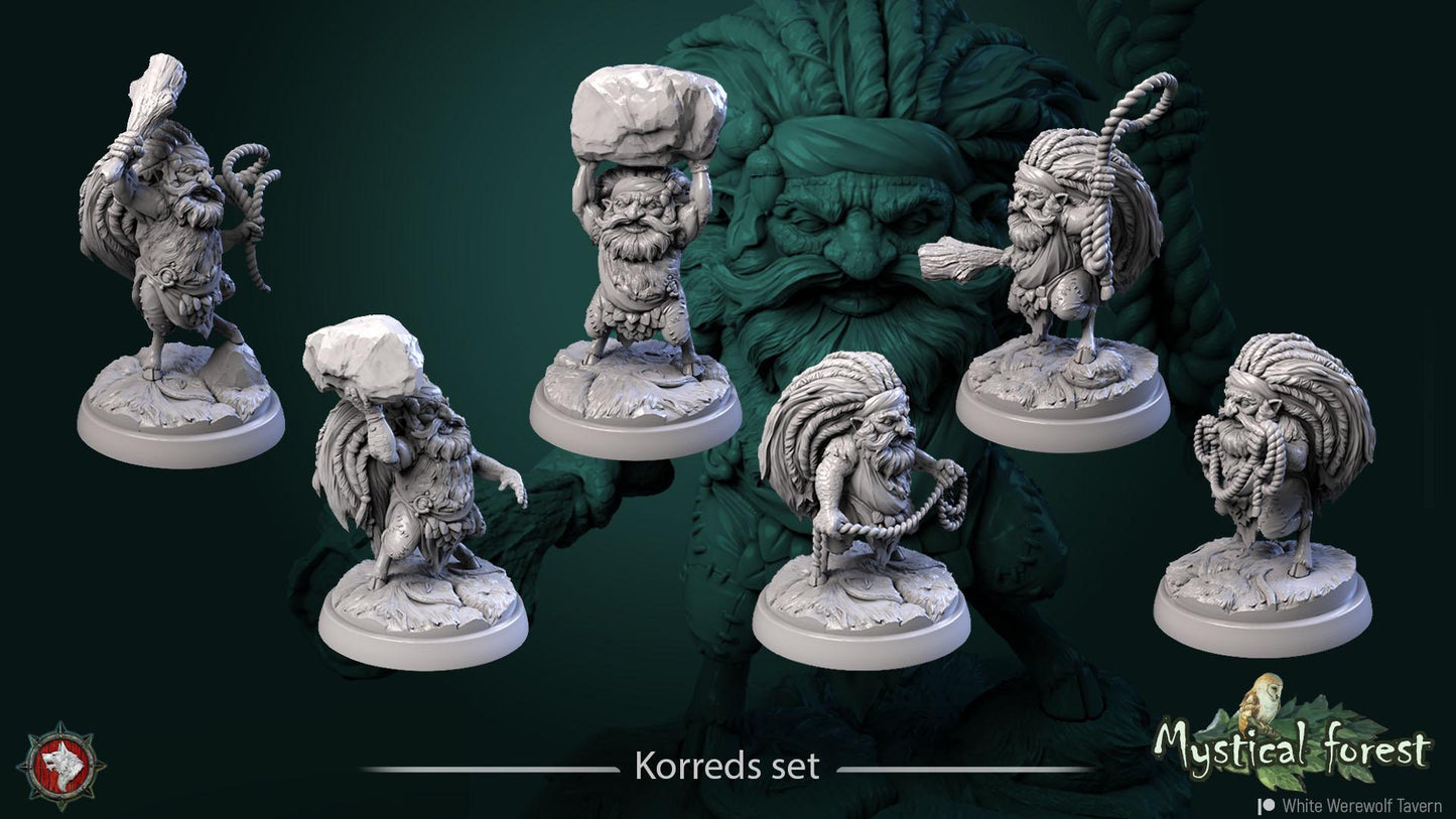 Korred from "Mystical Forest" by White Werewolf Tavern Miniatures
