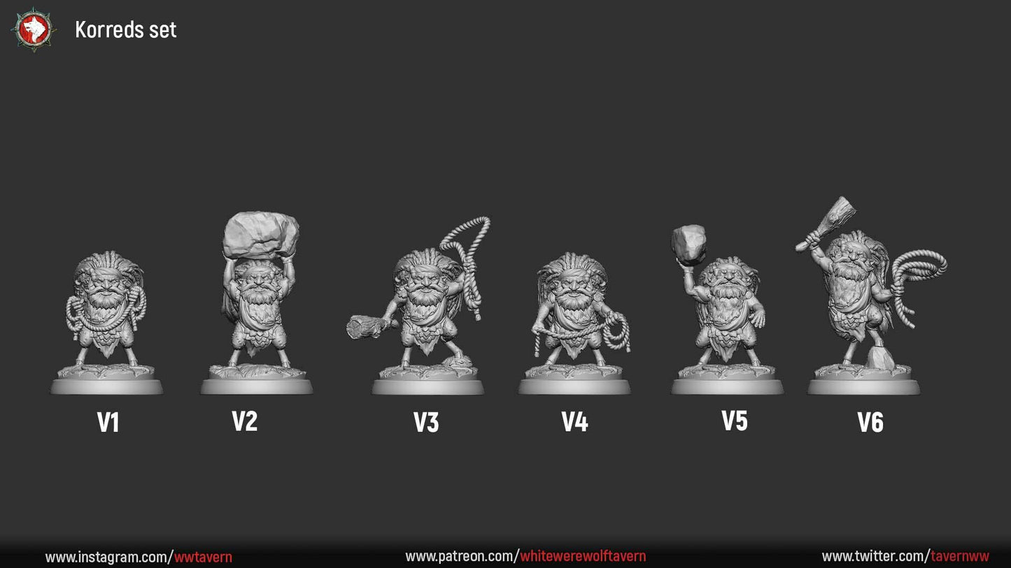 Korred from "Mystical Forest" by White Werewolf Tavern Miniatures