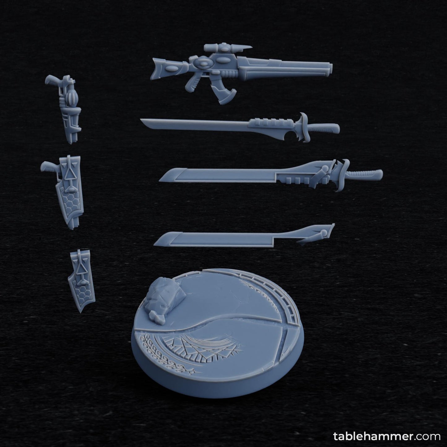 Space Elf Pirate by Tablehammer Miniatures
