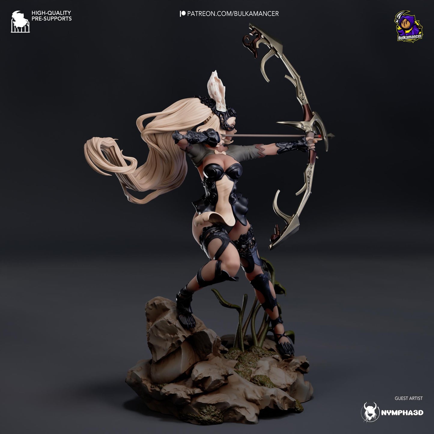 Reserved Sky Pirate Statue Model Kit by Bulkamancer Sculpts