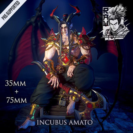 Amato the Lord of Excess - Incubus Lord Ronin Arts Workshop