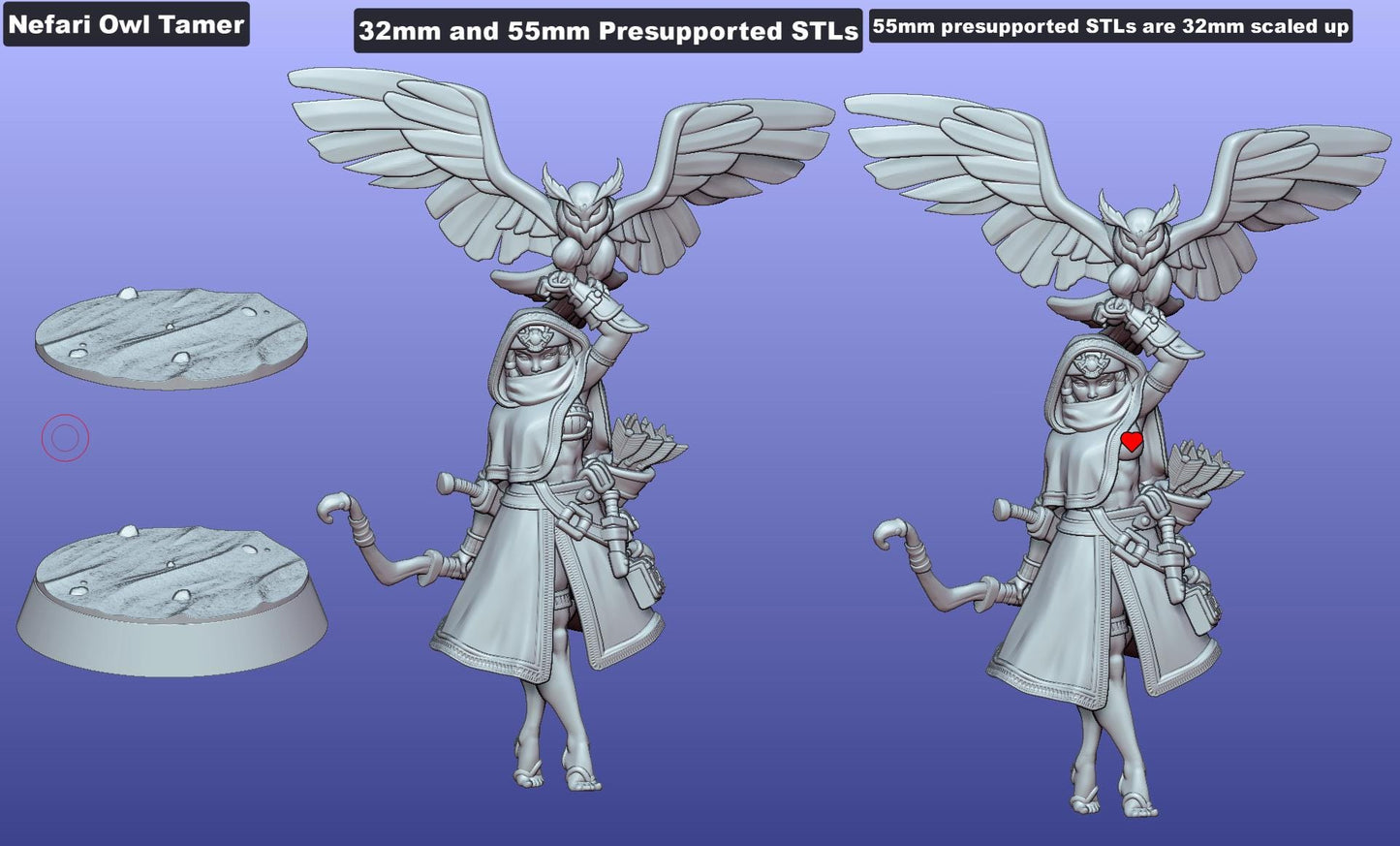 Nefari – Owl Tamer by Gaz Minis