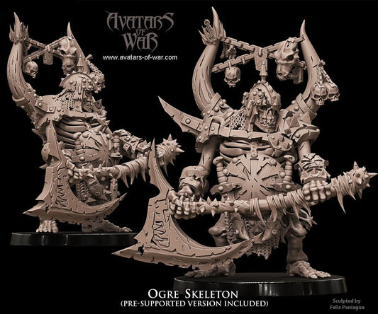 Ogre Skeleton by Avatars of War Miniatures