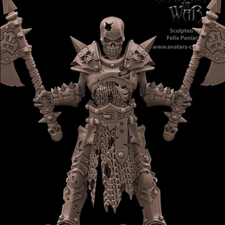 Skeleton Champion 2 by Avatars of War Miniatures