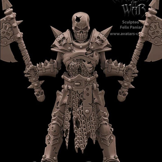 Skeleton Champion 2 by Avatars of War Miniatures