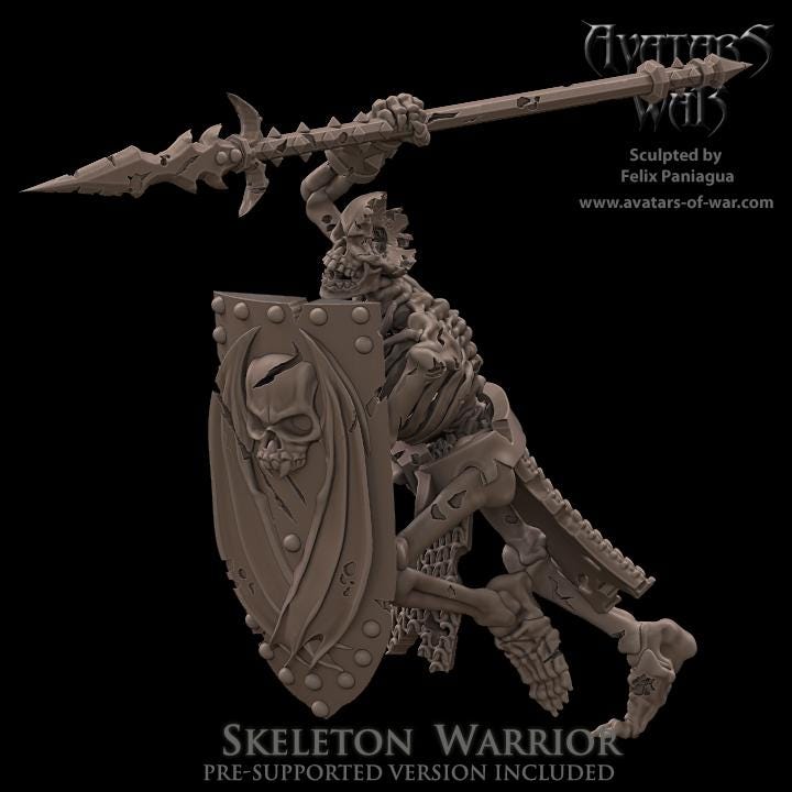 Skeleton Warriors Set 2 by Avatars of War Miniatures