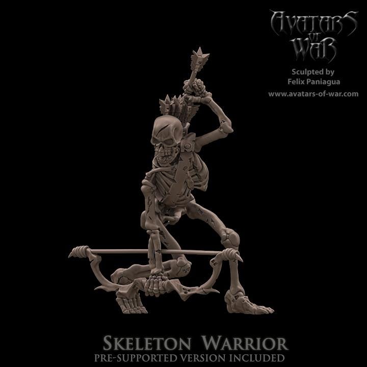 Skeleton Warriors Set 2 by Avatars of War Miniatures