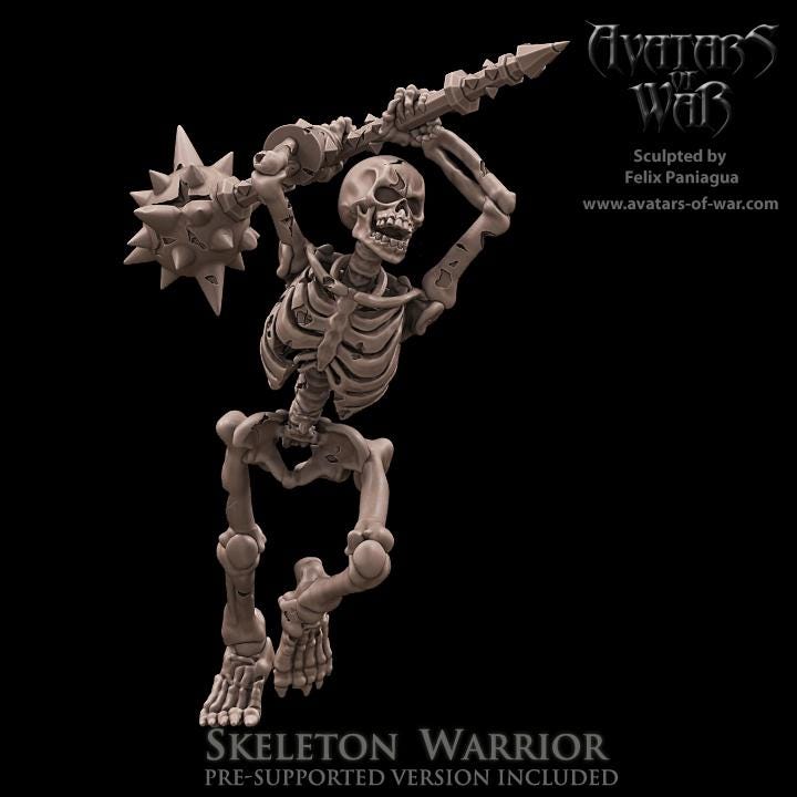 Skeleton Warriors Set 1 by Avatars of War Miniatures