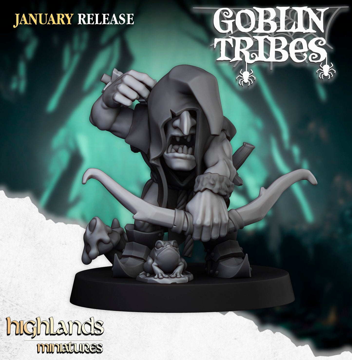 Swamp Goblin Archer Unit By Highland Miniatures