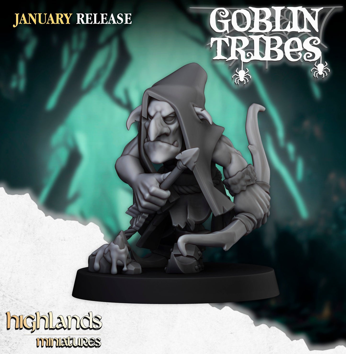 Swamp Goblin Archer Unit By Highland Miniatures