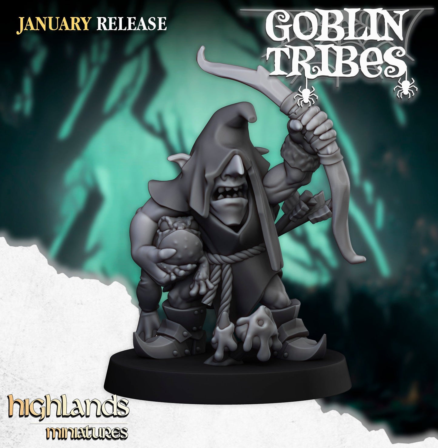 Swamp Goblin Archer Unit By Highland Miniatures