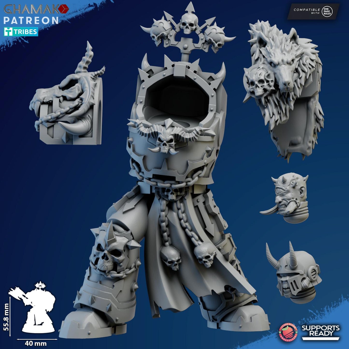 Exterminator Lord 4 by Ghamak Miniatures