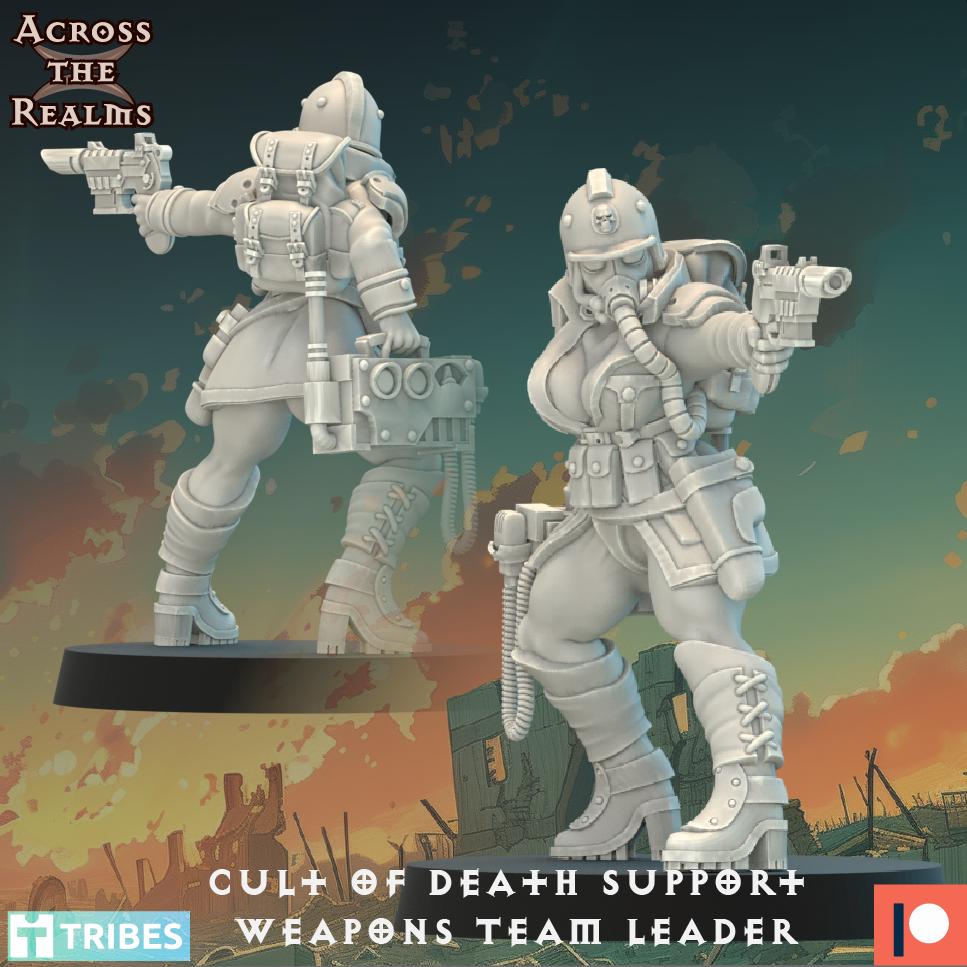 Cult of Death Support Weapons by Across the Realms Miniatures