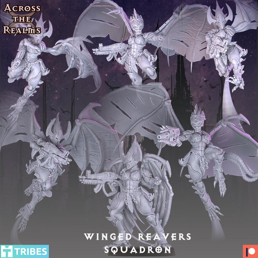 Winged Reavers Squadron by Across the Realms Miniatures