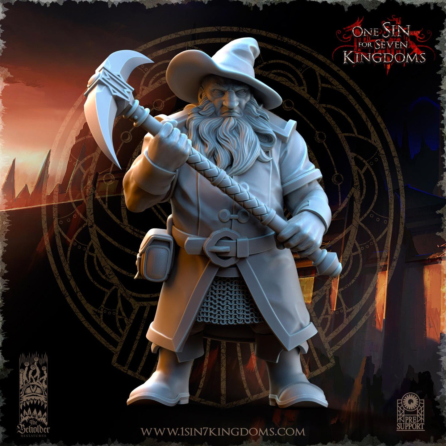 Dwarven Kingdoms Miners by Beholder Miniatures