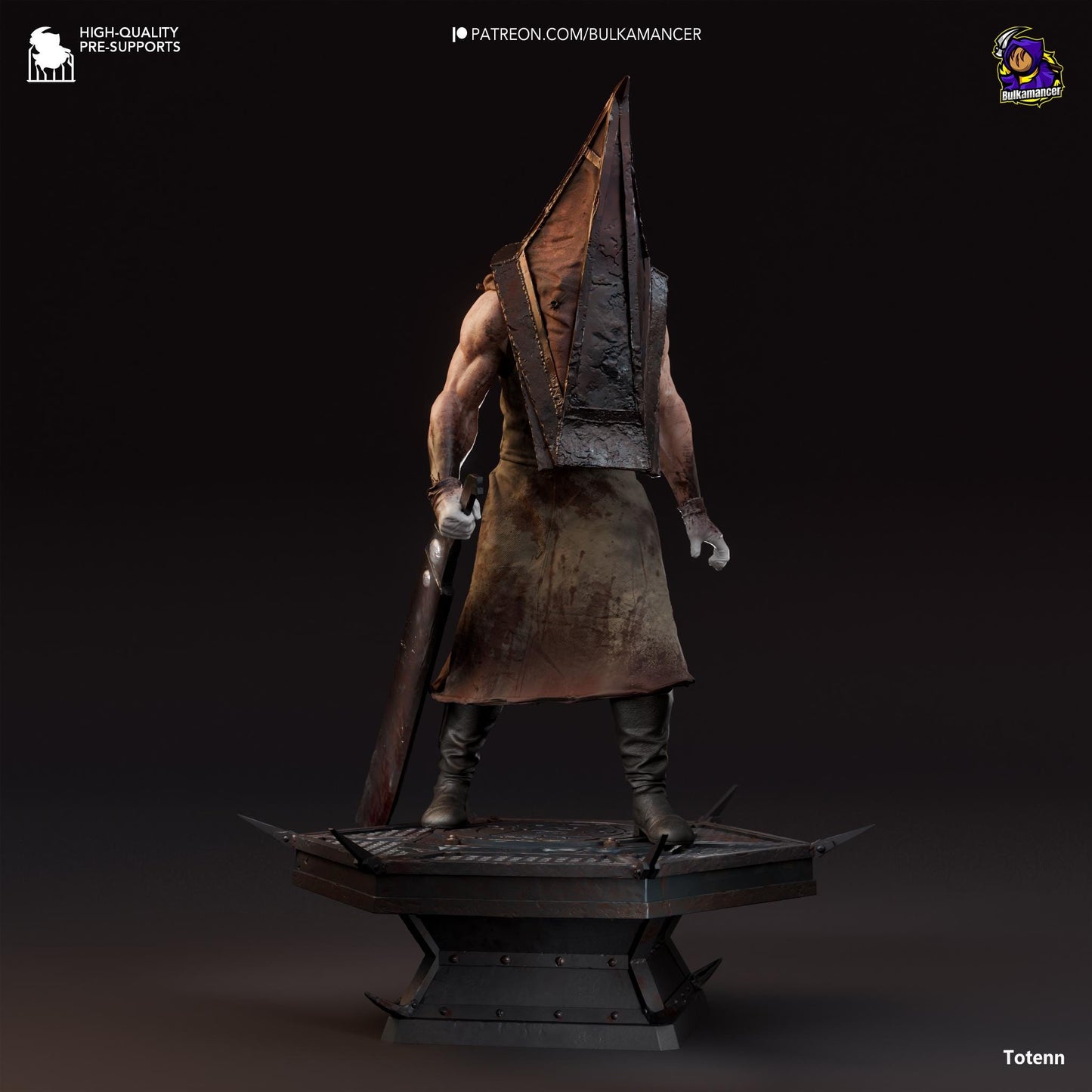 The Executioner  Statue Model Kit by Bulkamancer Sculpts