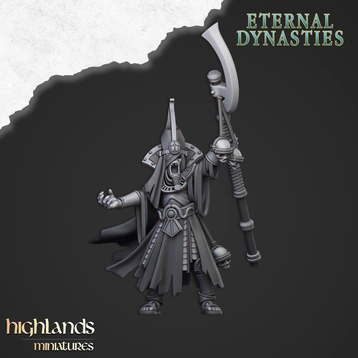 Sunken Pharaohs Funeral Ship From Eternal Dynasties By Highland Miniatures