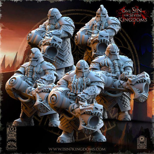 Dwarven Kingdoms Snapdragons by Beholder Miniatures