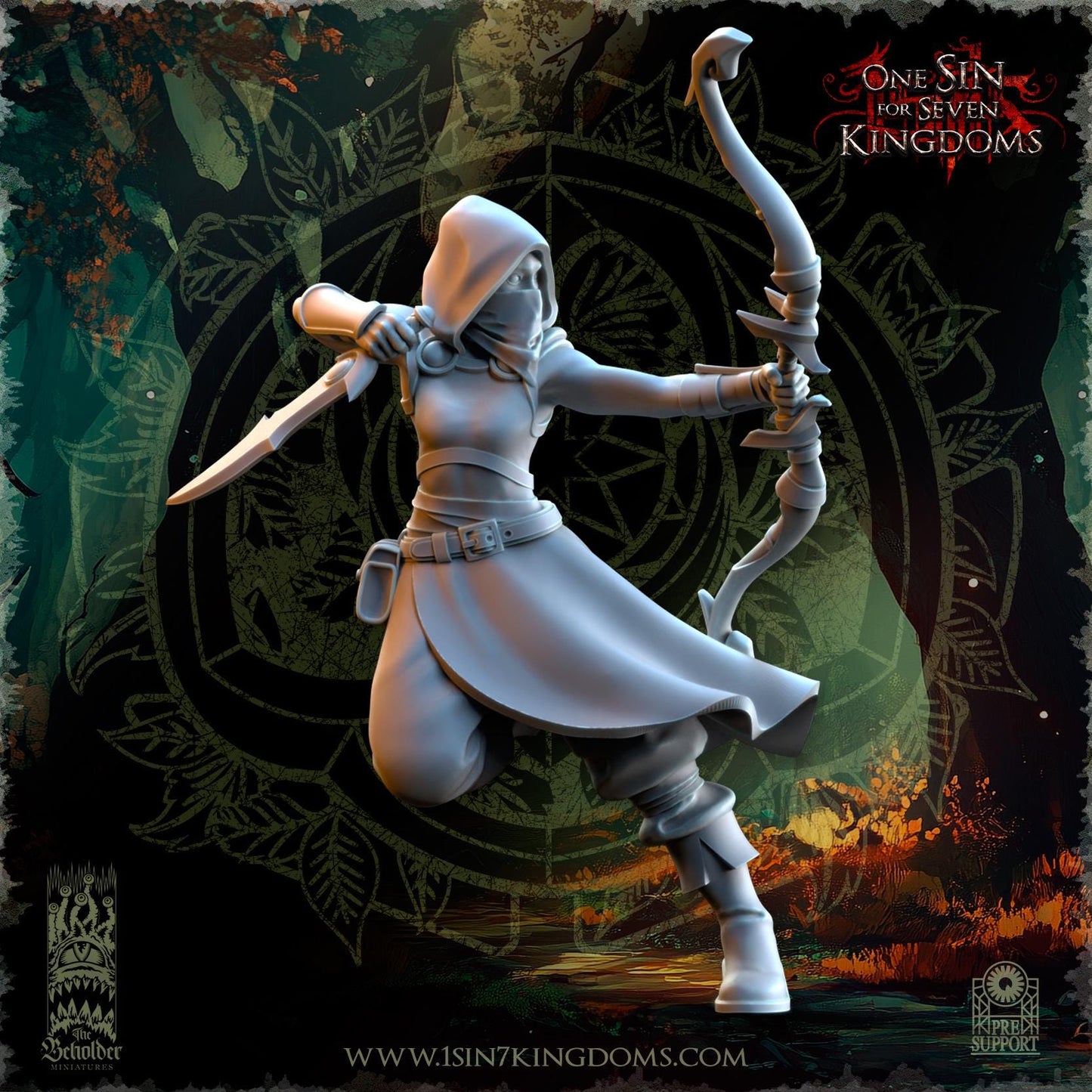 Evergreen Elves Shadowstalkers by Beholder Miniatures