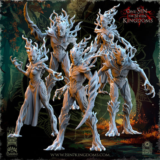 Evergreen Elves Druades by Beholder Miniatures