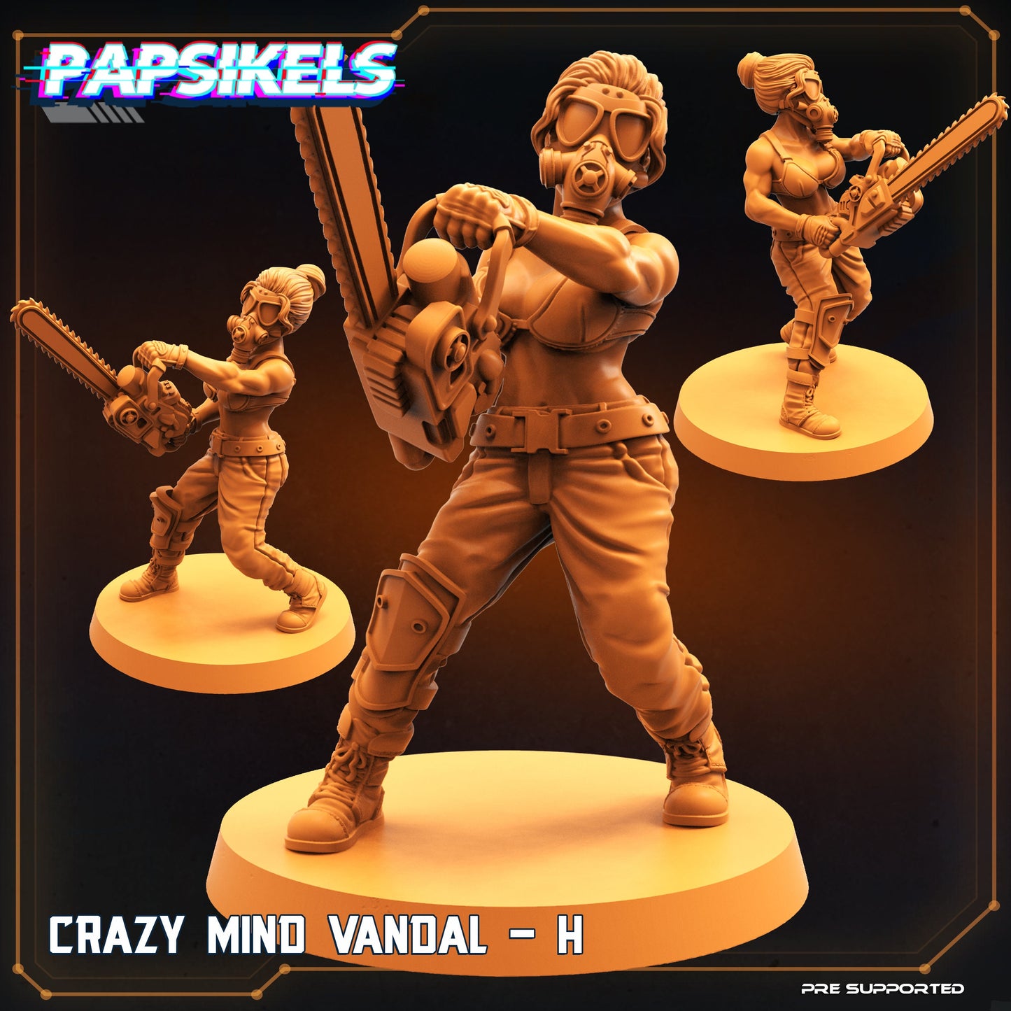 Crazy Mind Vandals by Papsikels Miniatures