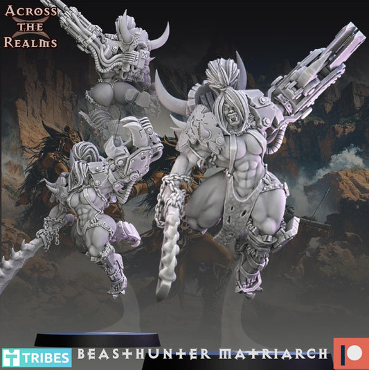Beasthunter Matriarch by Across the Realms Miniatures