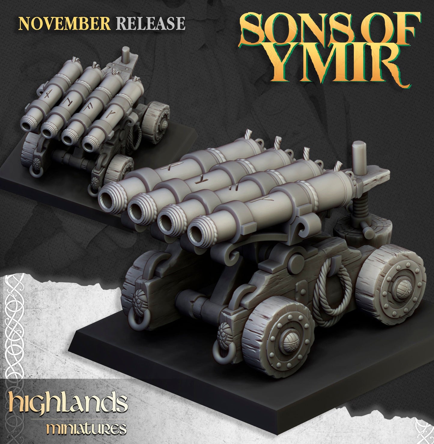 Dwarf Artillery from Highland Miniatures
