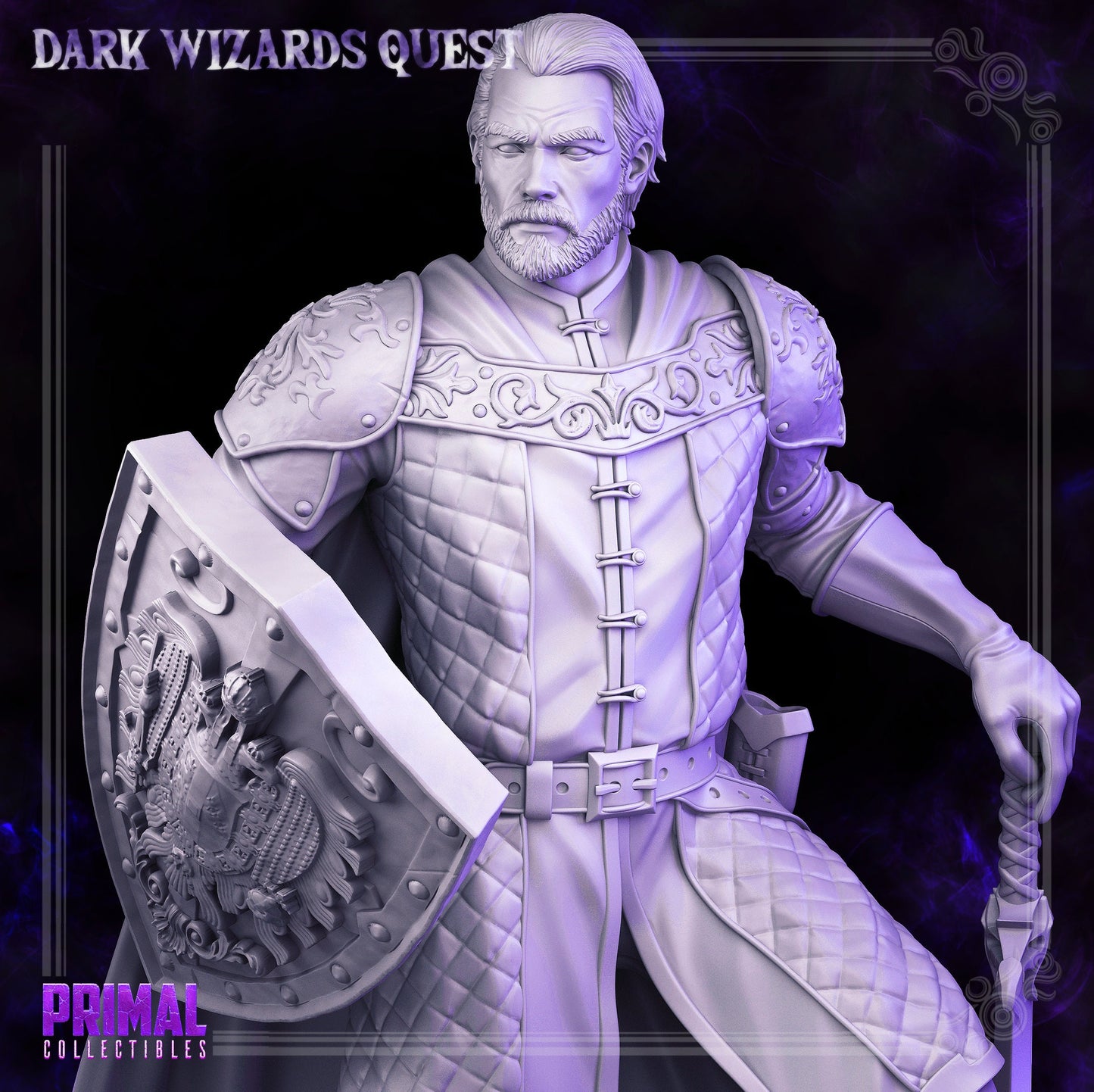 Demetrius Knight from Dark Wizard Quest by Primal Collectibles Miniatures