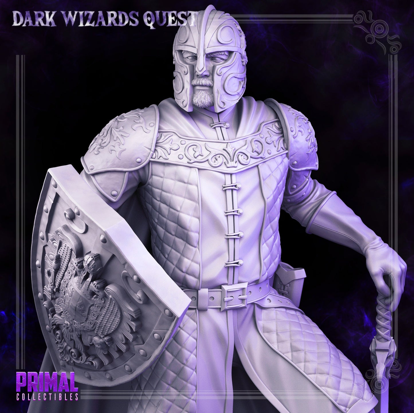 Demetrius Knight from Dark Wizard Quest by Primal Collectibles Miniatures