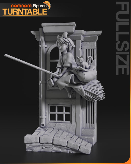 Kiki Statue Model Kit by Nom Nom Figures