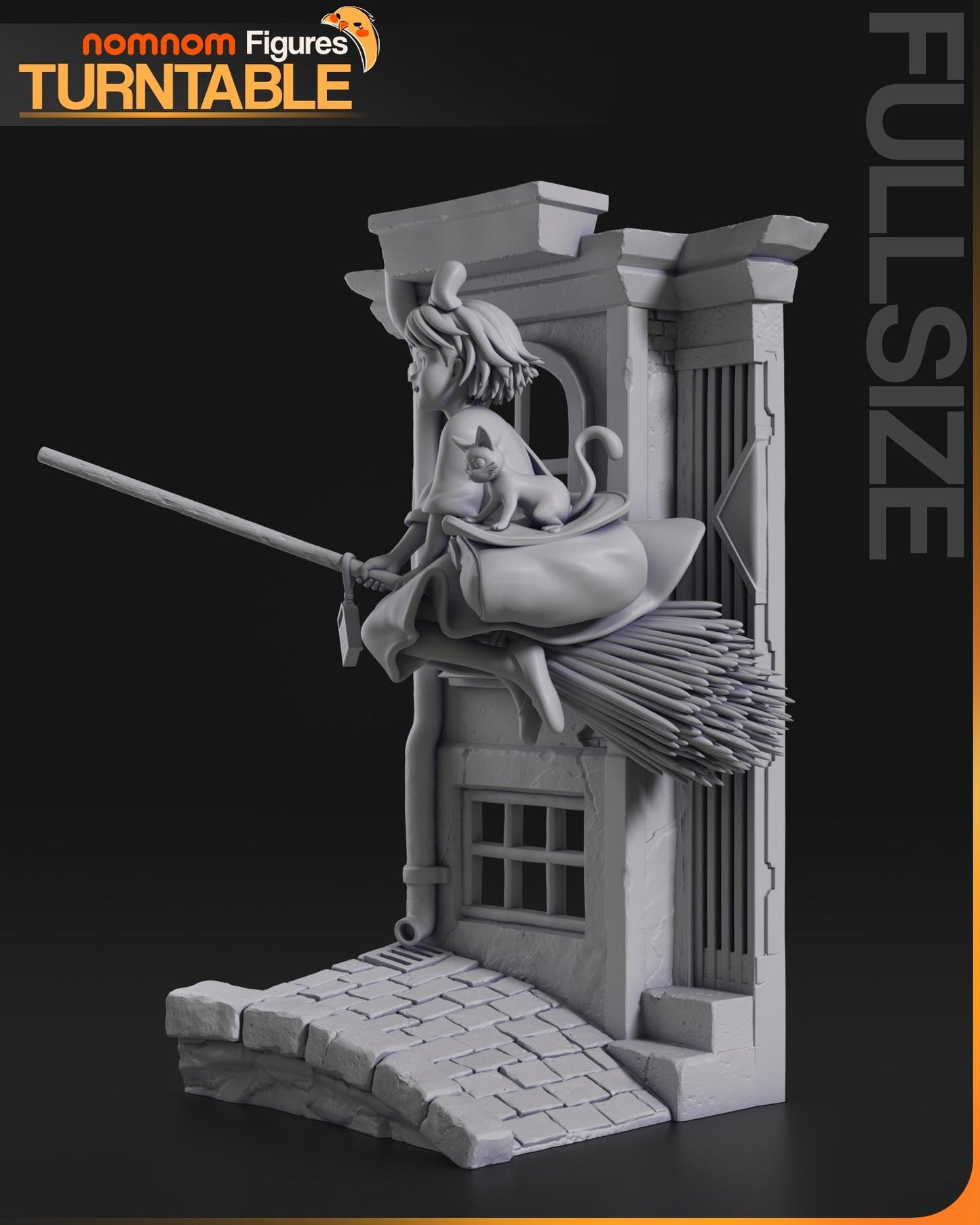 Kiki Statue Model Kit by Nom Nom Figures