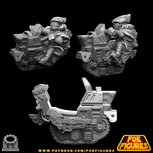 Java Scout Bikes  by Foe Figures Miniatures