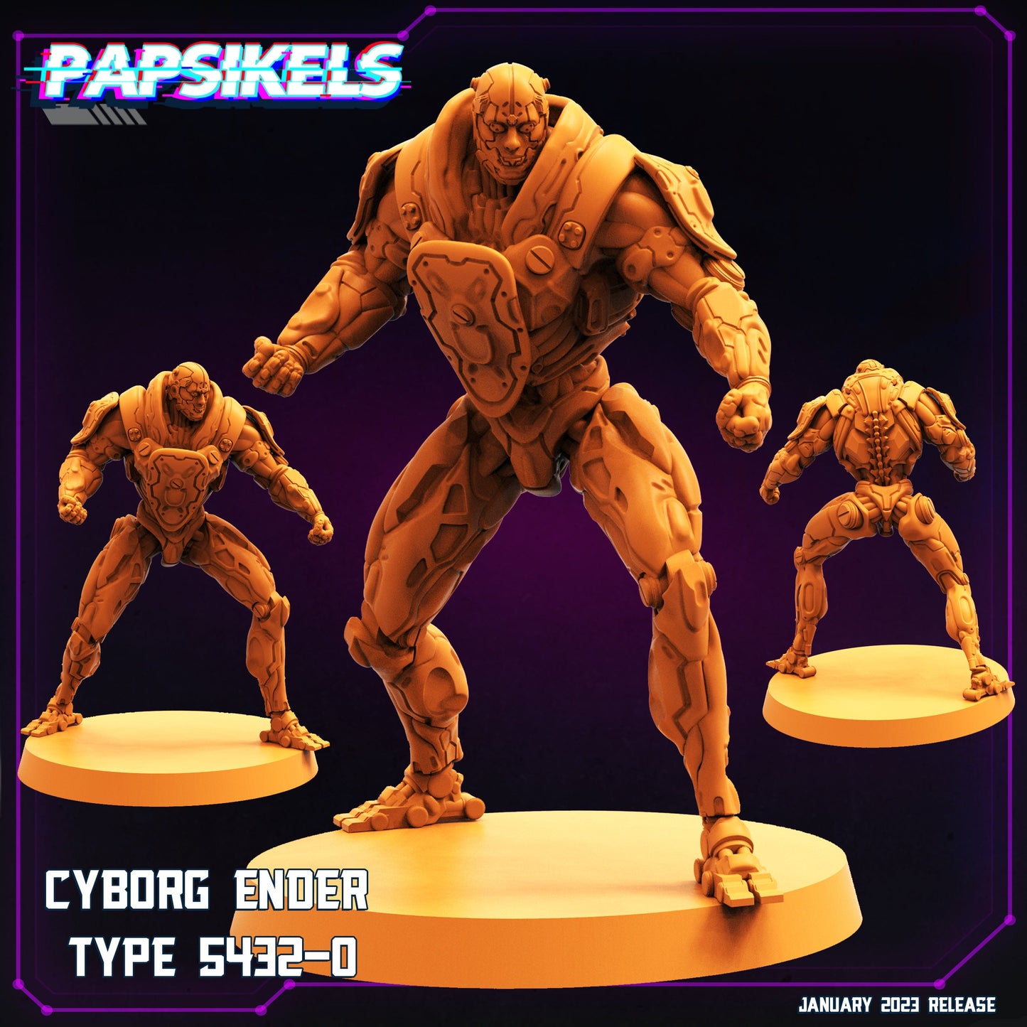 Cyber Ravagers by Papsikels Miniatures