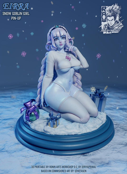Eirra - Snow Goblin Girl by Ronin Arts Workshop Miniatures