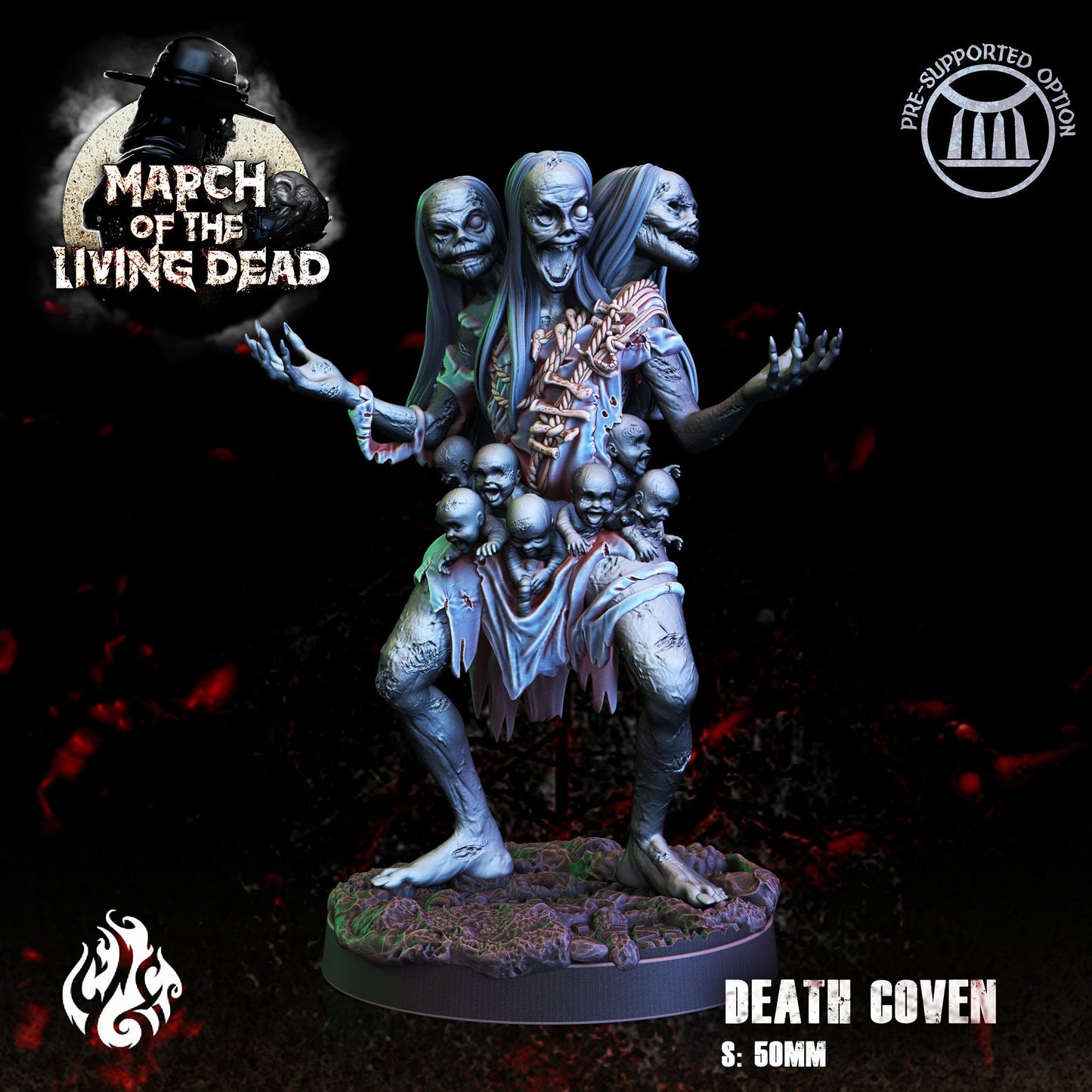 March of the Living Dead Vol. 1 by Crippled God Foundry Miniatures